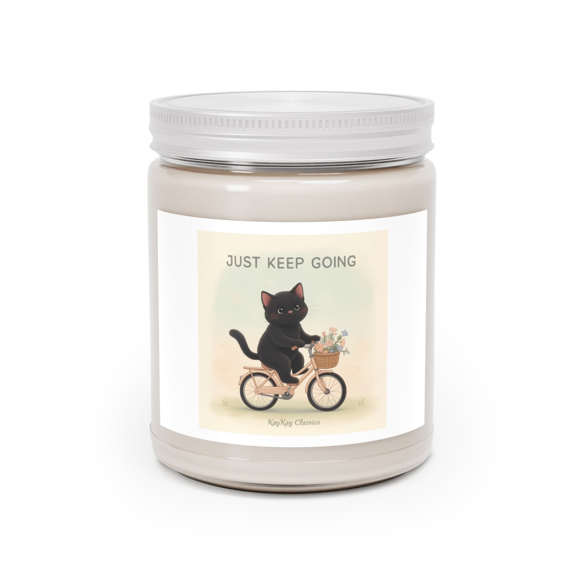 JUST KEEP GOING Cat Scented Candle