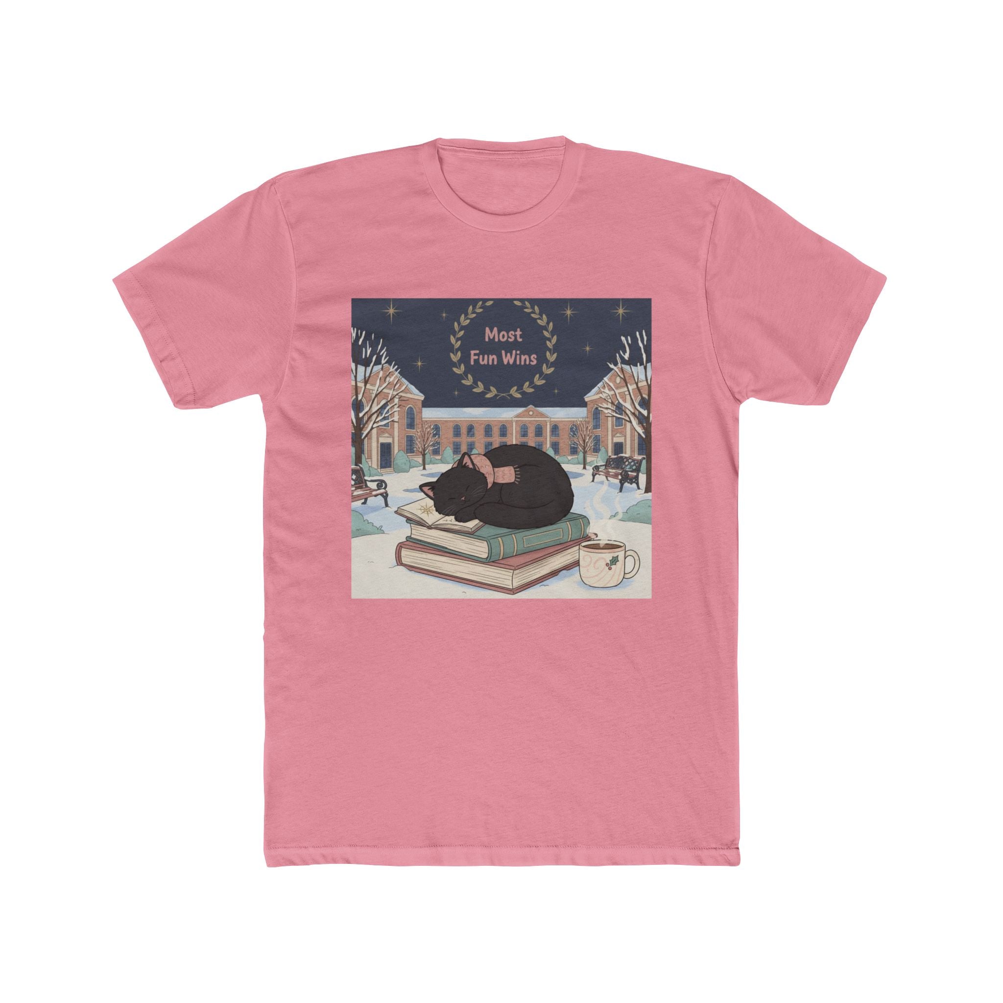 Black Cat Unisex Tee – Most Fun Wins