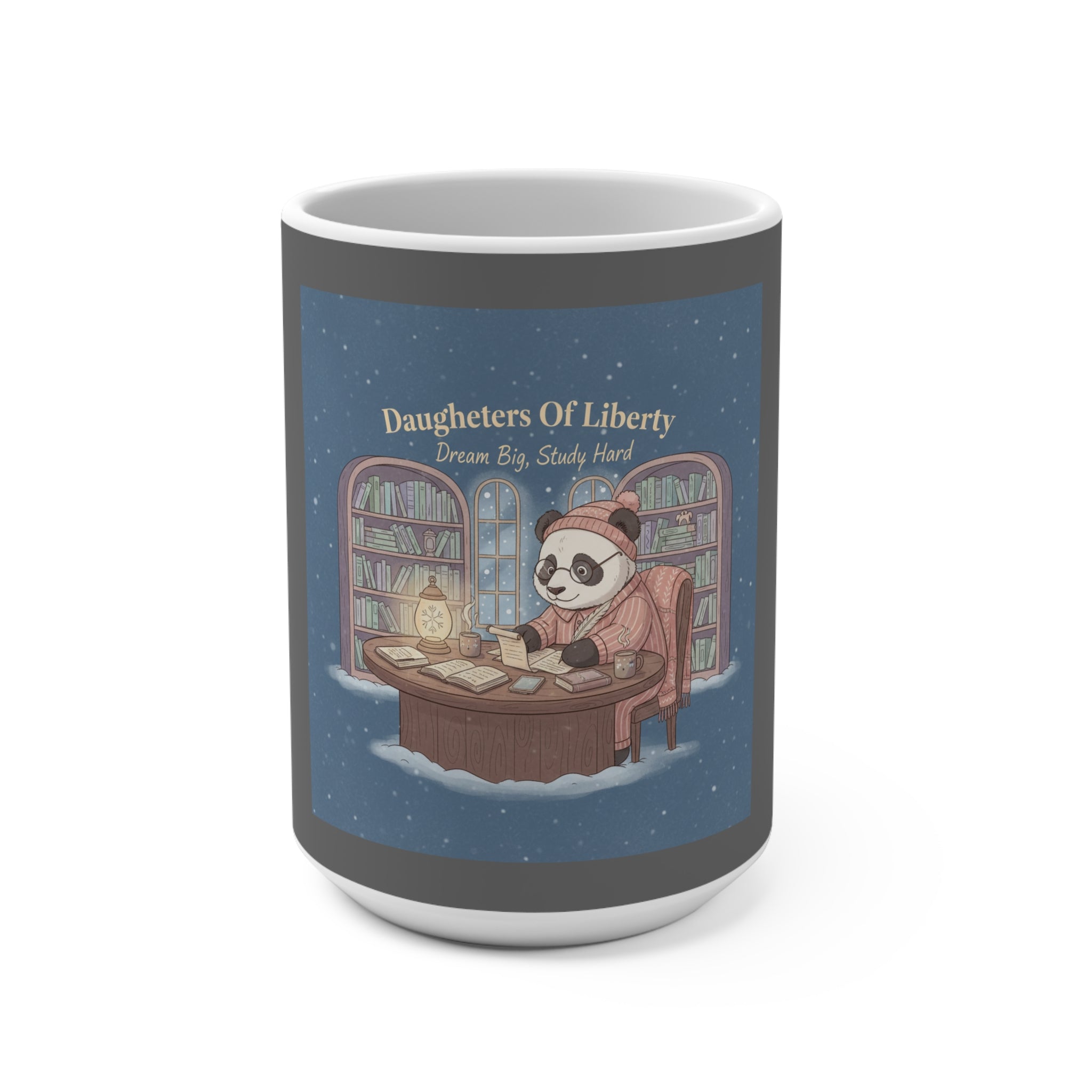Panda Mug 15oz – Daughters of Liberty