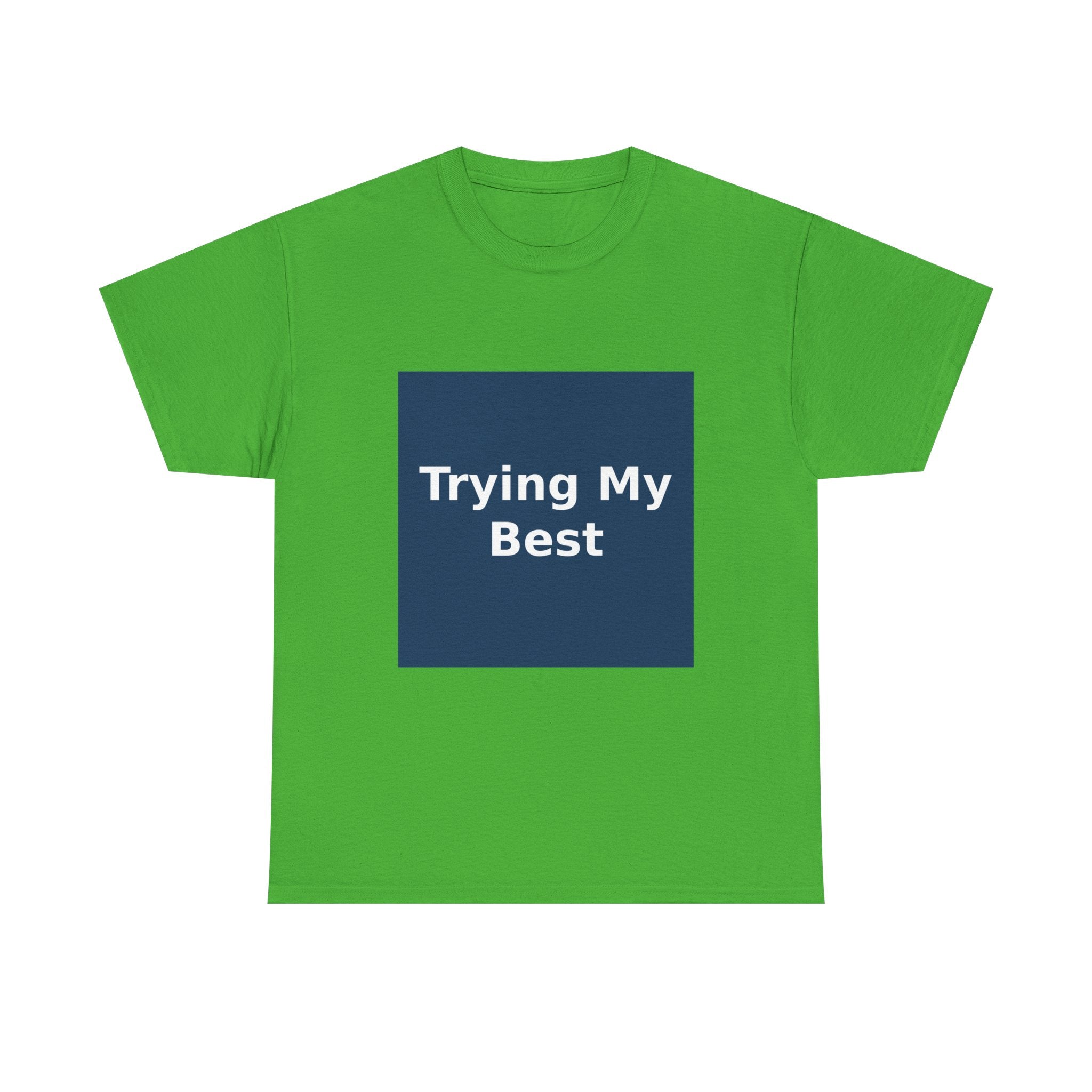 "Trying My Best" Black Cat Kids Tee | College Girl Gift | Fashion | KayKay Classics