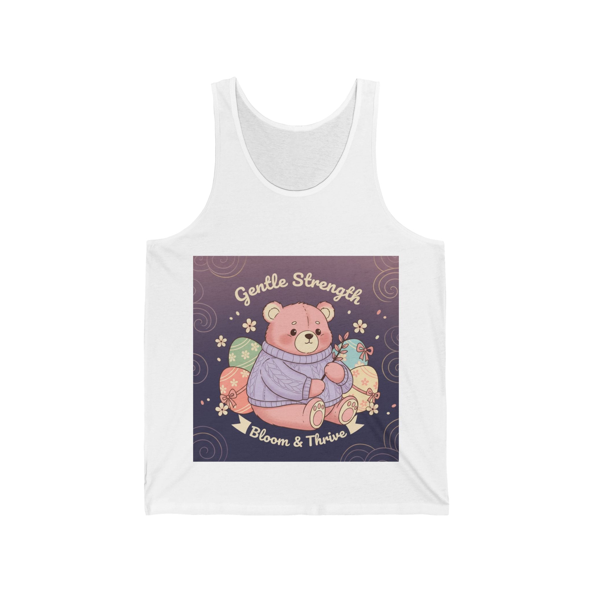 Bear Tank Top – Gentle Strength Bloom Thrive