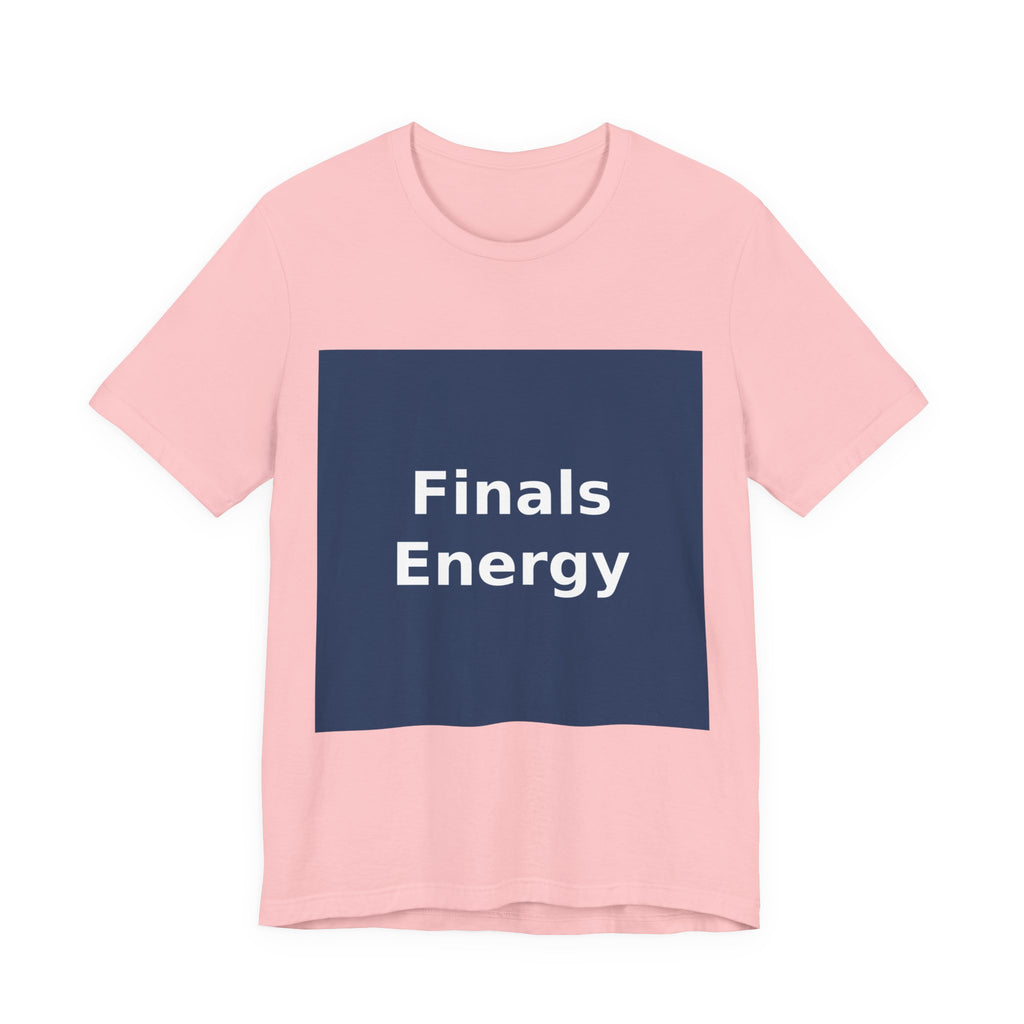 "Finals Energy" Black Cat Women Tee | College Girl Gift | Fashion | KayKay Classics