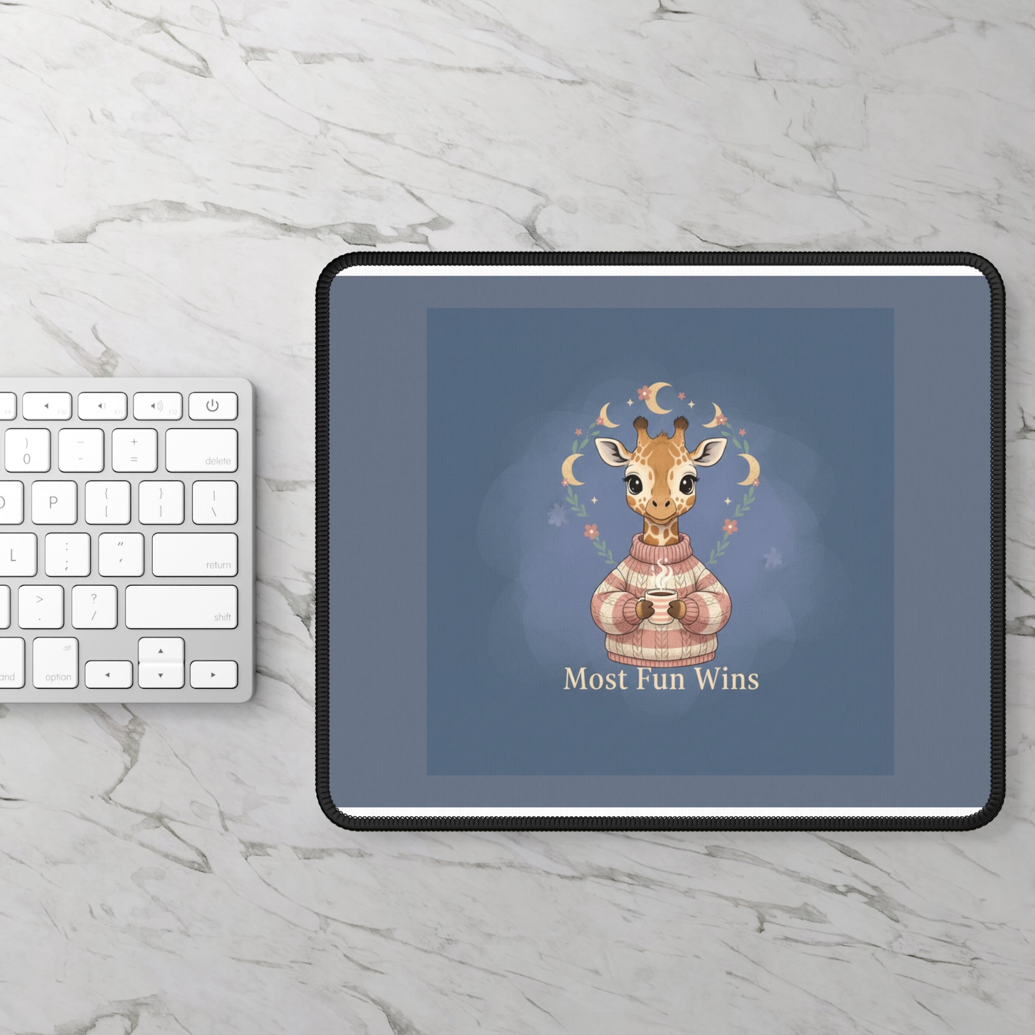 Giraffe Mouse Pad – Most Fun Wins