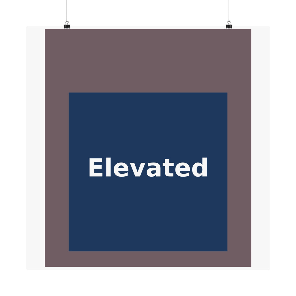 Elevated - KayKay Poster