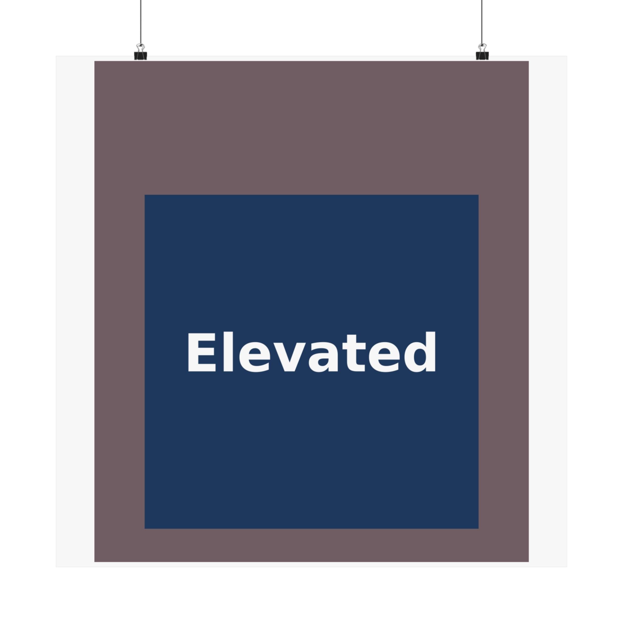 Elevated - KayKay Poster