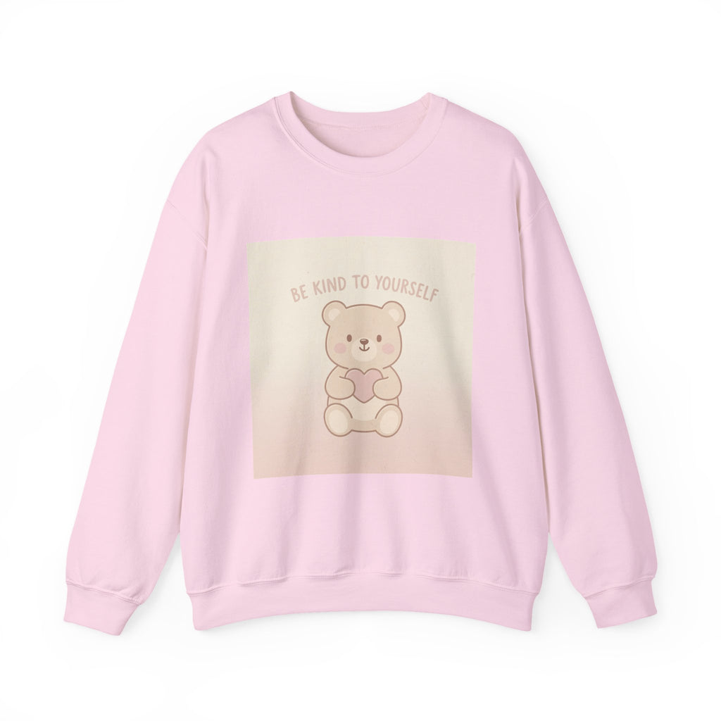 "BE KIND TO YOURSELF" Black Cat Crewneck | College Girl Gift | Fashion | KayKay Classics
