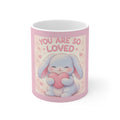 "YOU ARE SO LOVED" Black Cat Mug | Trendy Gift for Her | Drinkware | KayKay Classics
