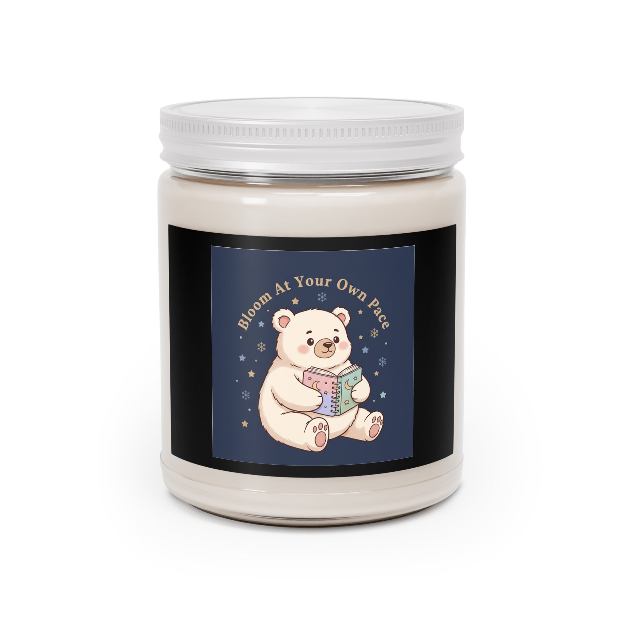 Bear Scented Candle – Bloom at Your Own Pace