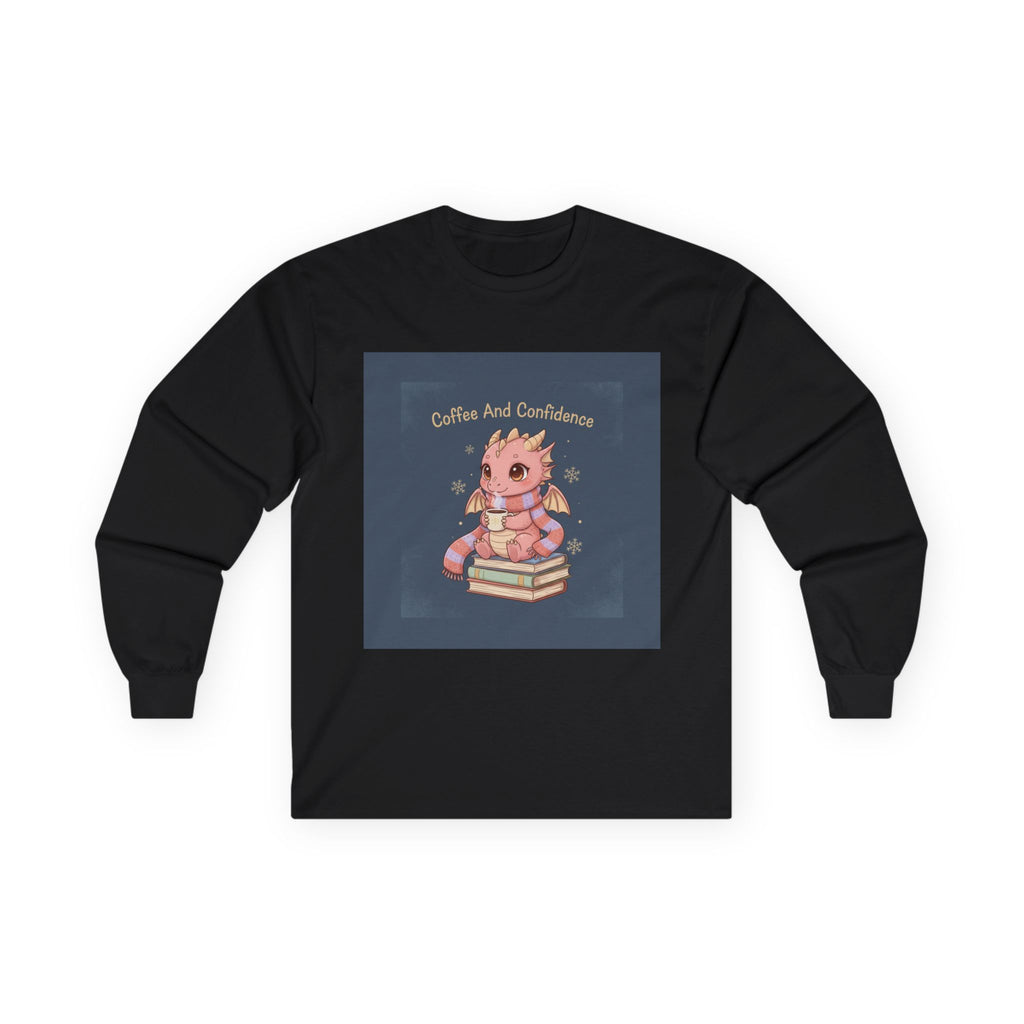 Dragon Long Sleeve Tee – Coffee and Confidence