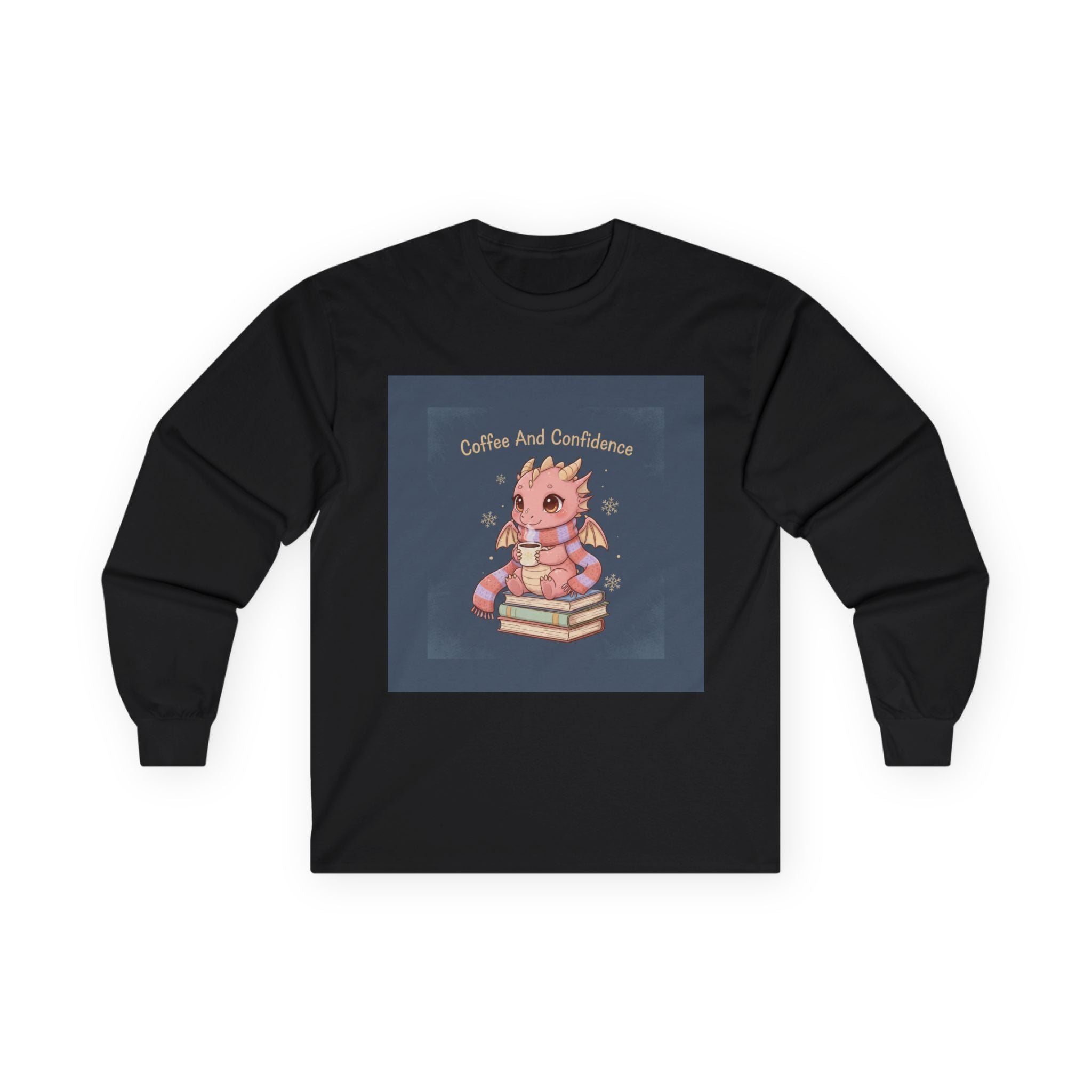 Dragon Long Sleeve Tee – Coffee and Confidence