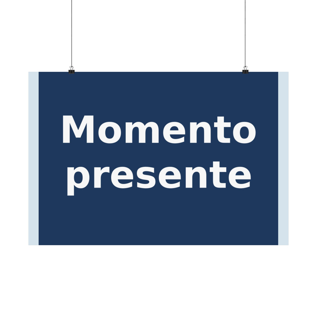 "Momento presente" Black Cat Poster | College Girl Gift | Fashion | KayKay Classics