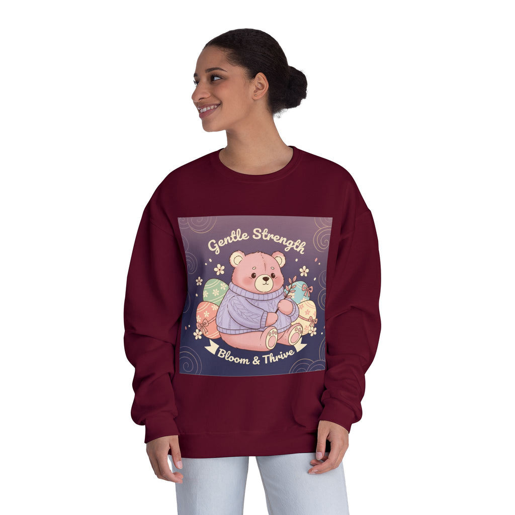 Bear Crewneck Sweatshirt – Gentle Strength Bloom Thrive