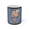 Bee Mug 11oz – Library Days Are the Best Days