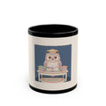Owl Black Mug 11oz – Be Gentle With Yourself