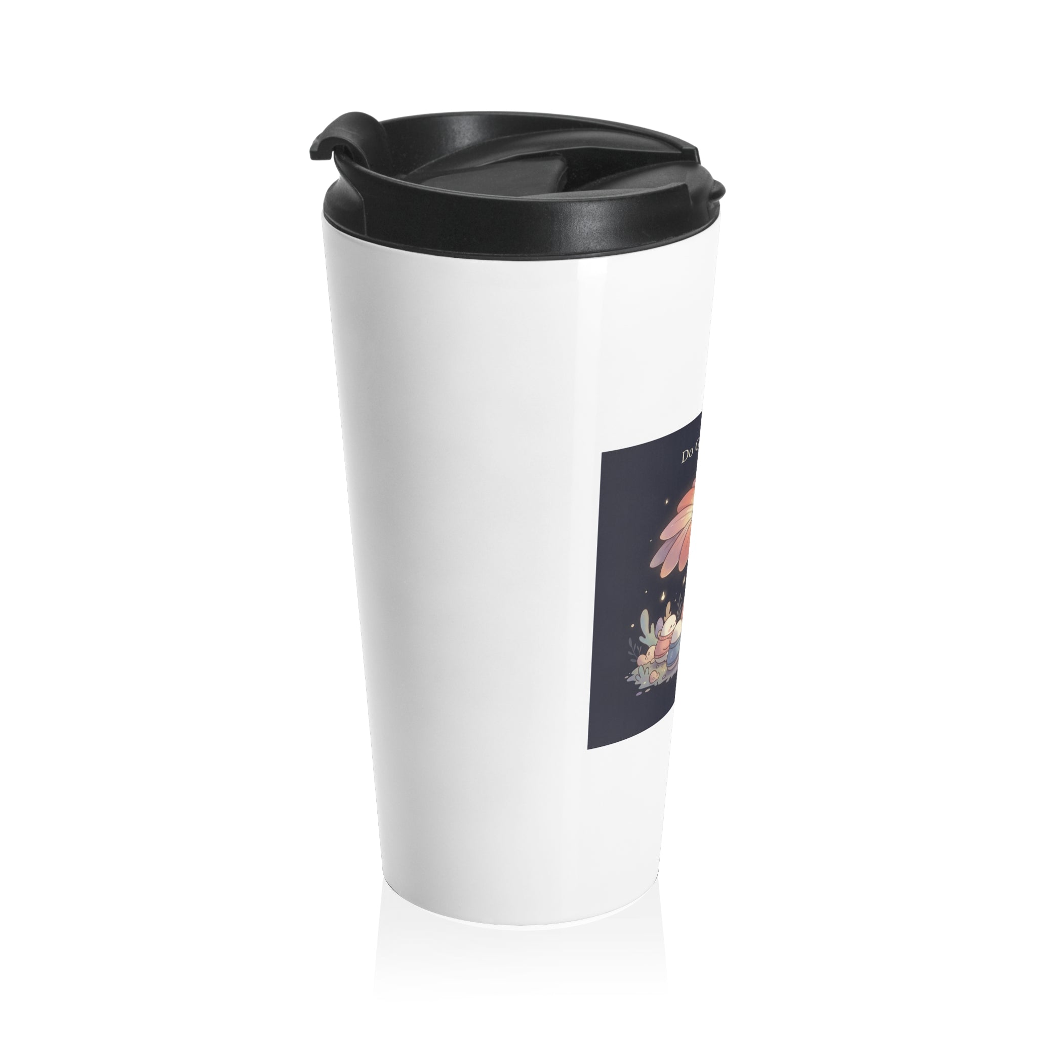 Tiny Chibi Creatures Travel Mug – Do Good Be Good