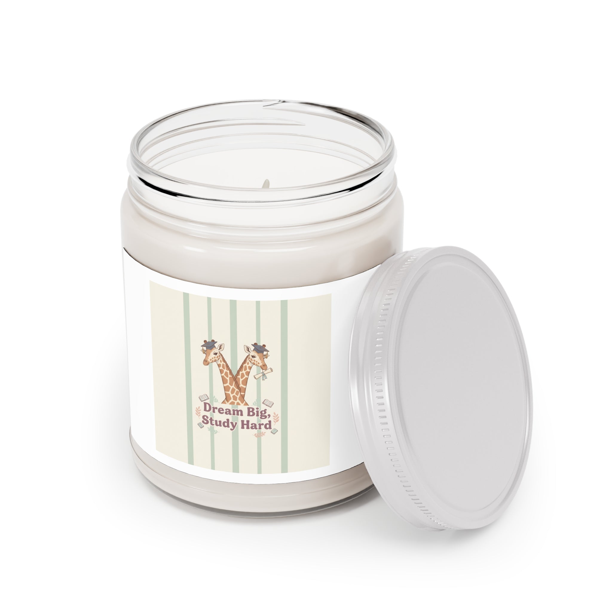 Dream Big, Study Hard Giraffe Scented Candle