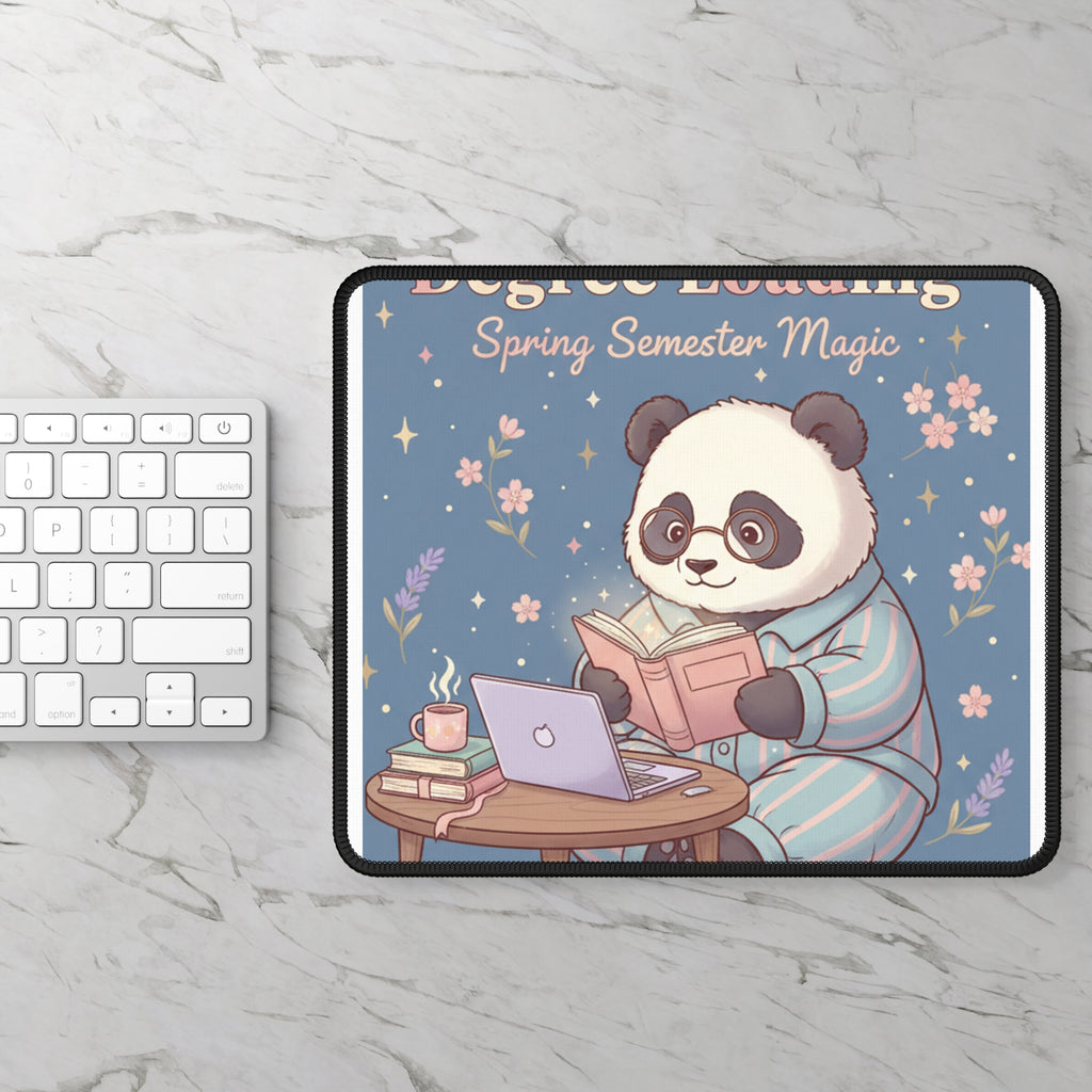 Panda Mouse Pad – Degree Loading Spring Semester Magic