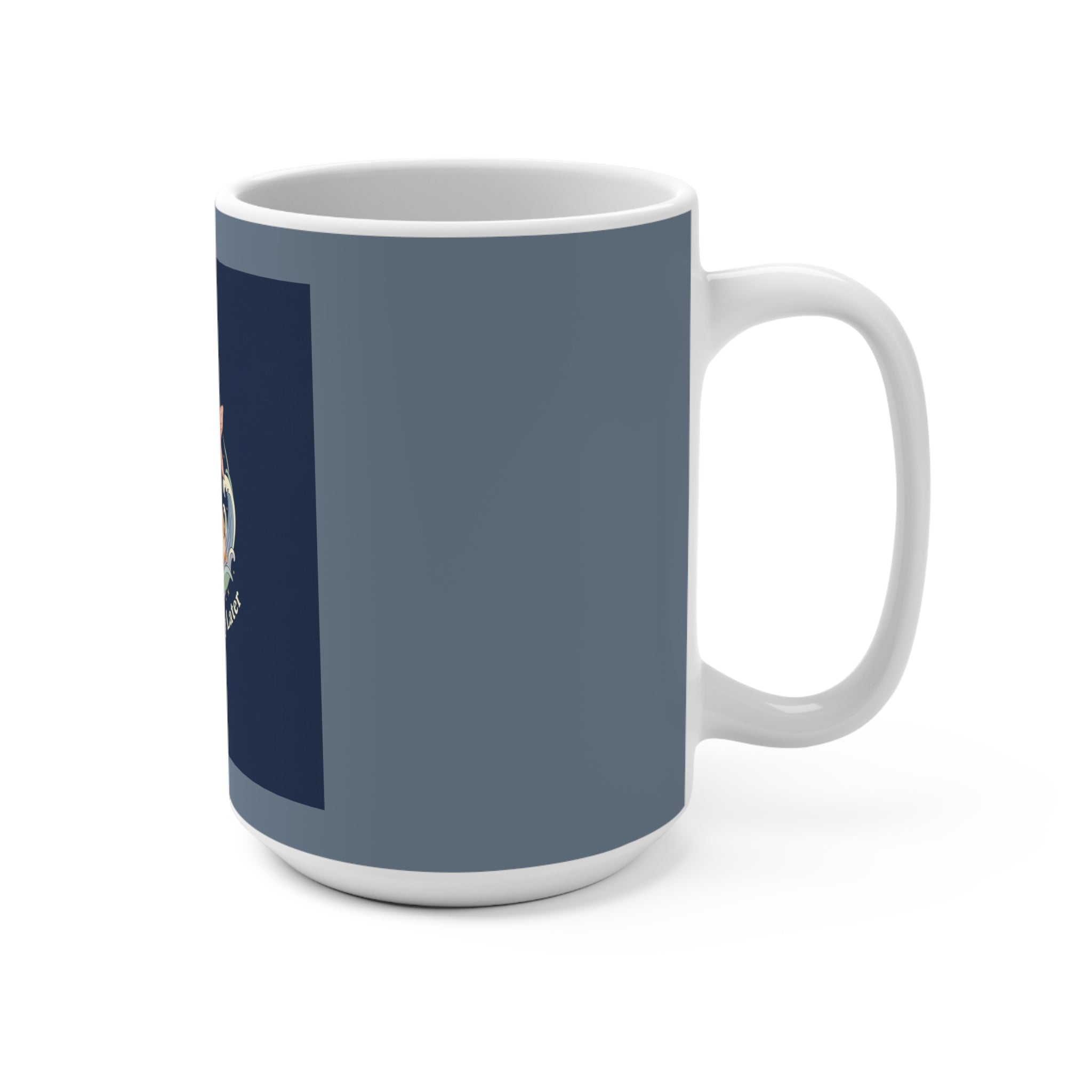 Fish Mug 15oz – Study Now, Slay Later