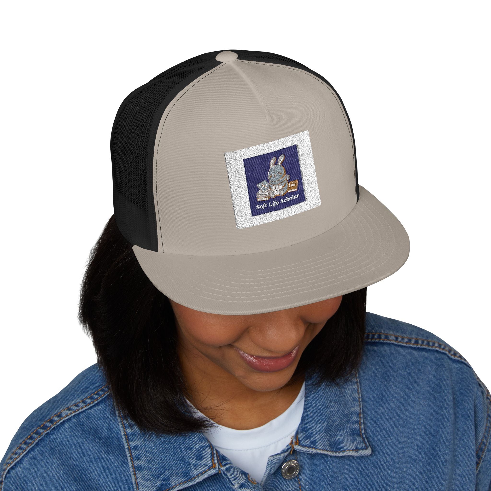 Rabbit Trucker Cap – Soft Life Scholar