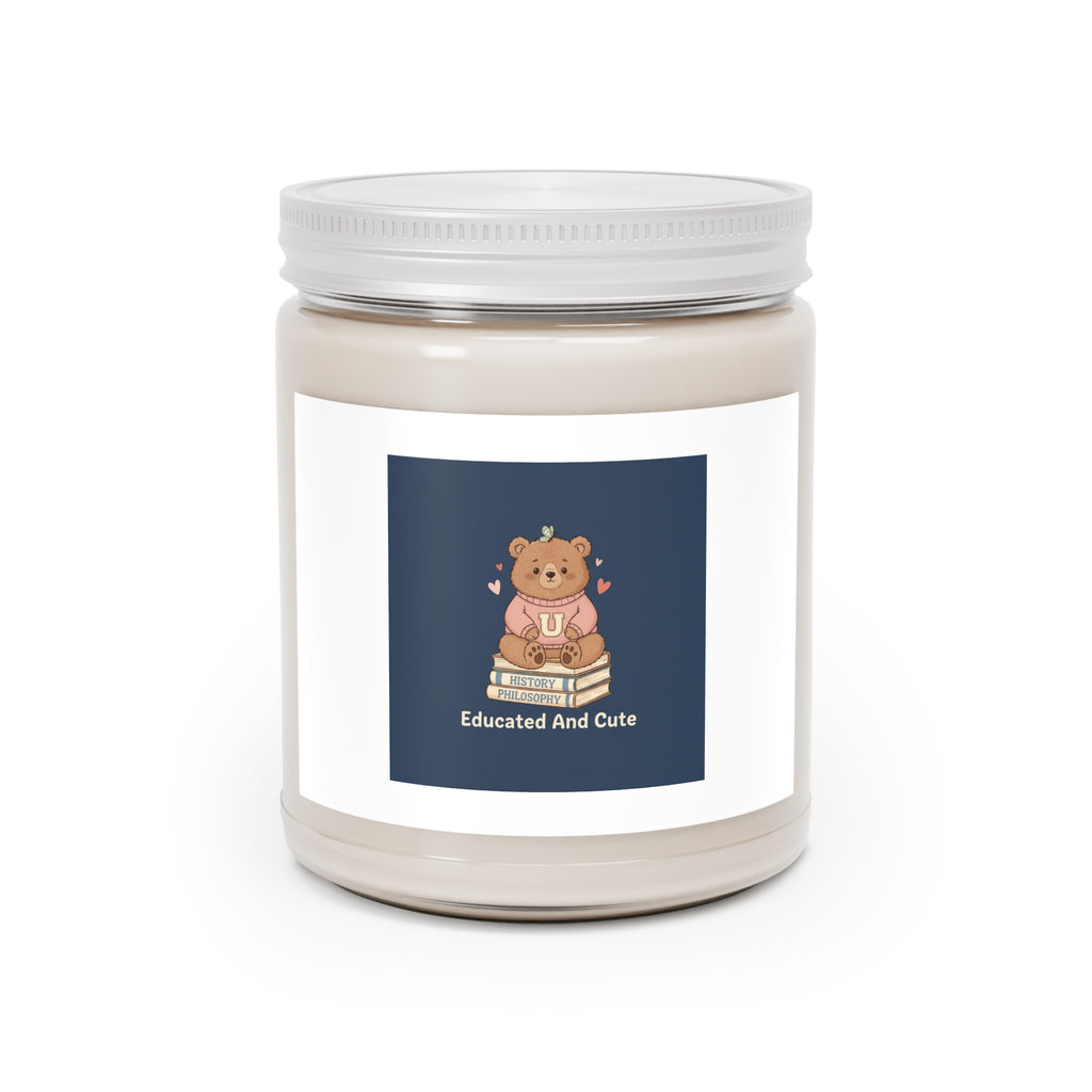 Bear Scented Candle – Educated and Cute