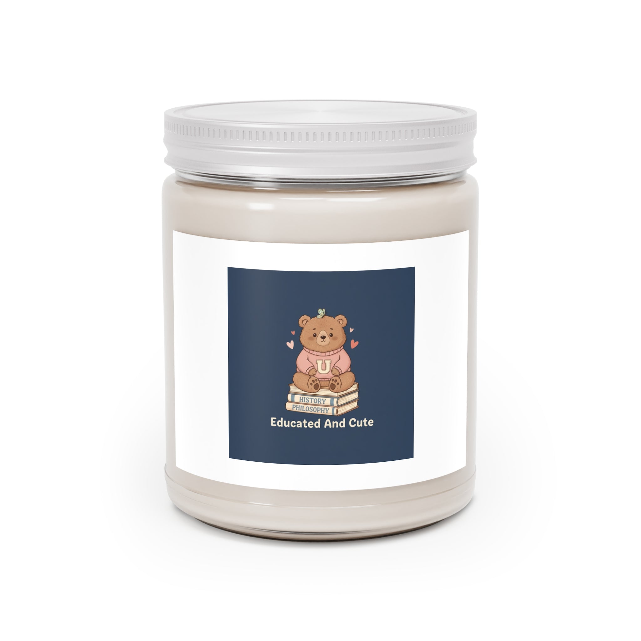 Bear Scented Candle – Educated and Cute