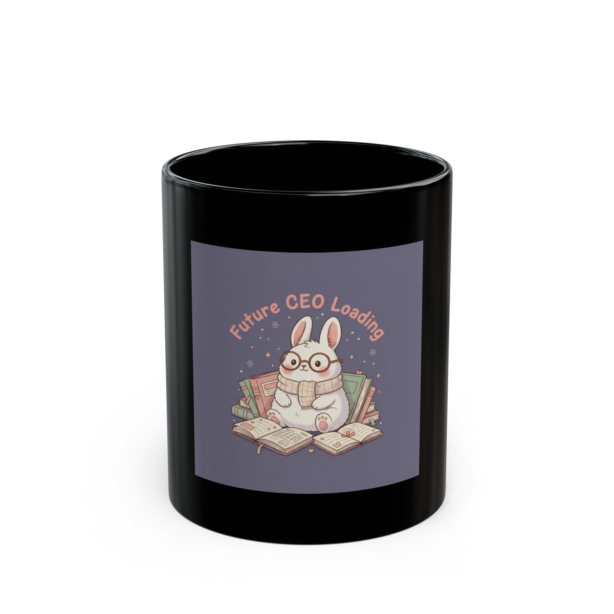 Bunny Black Mug 11oz – Future Ceo Loading