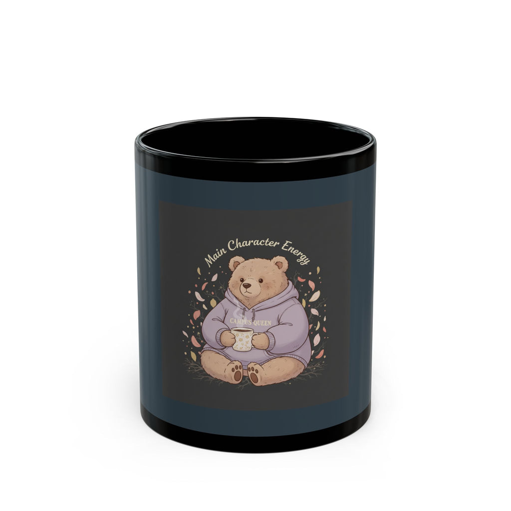 Bear Black Mug 11oz – Main Character Energy