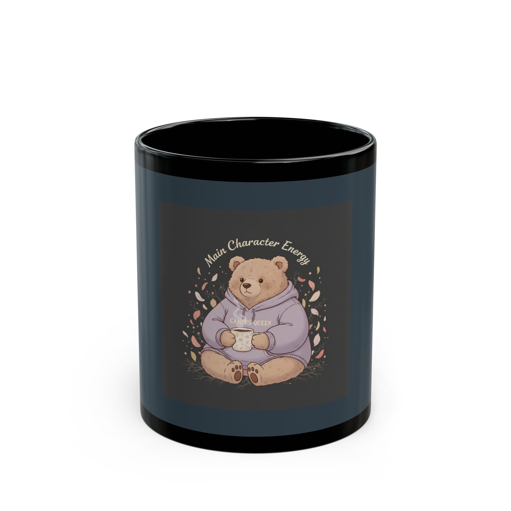 Bear Black Mug 11oz – Main Character Energy