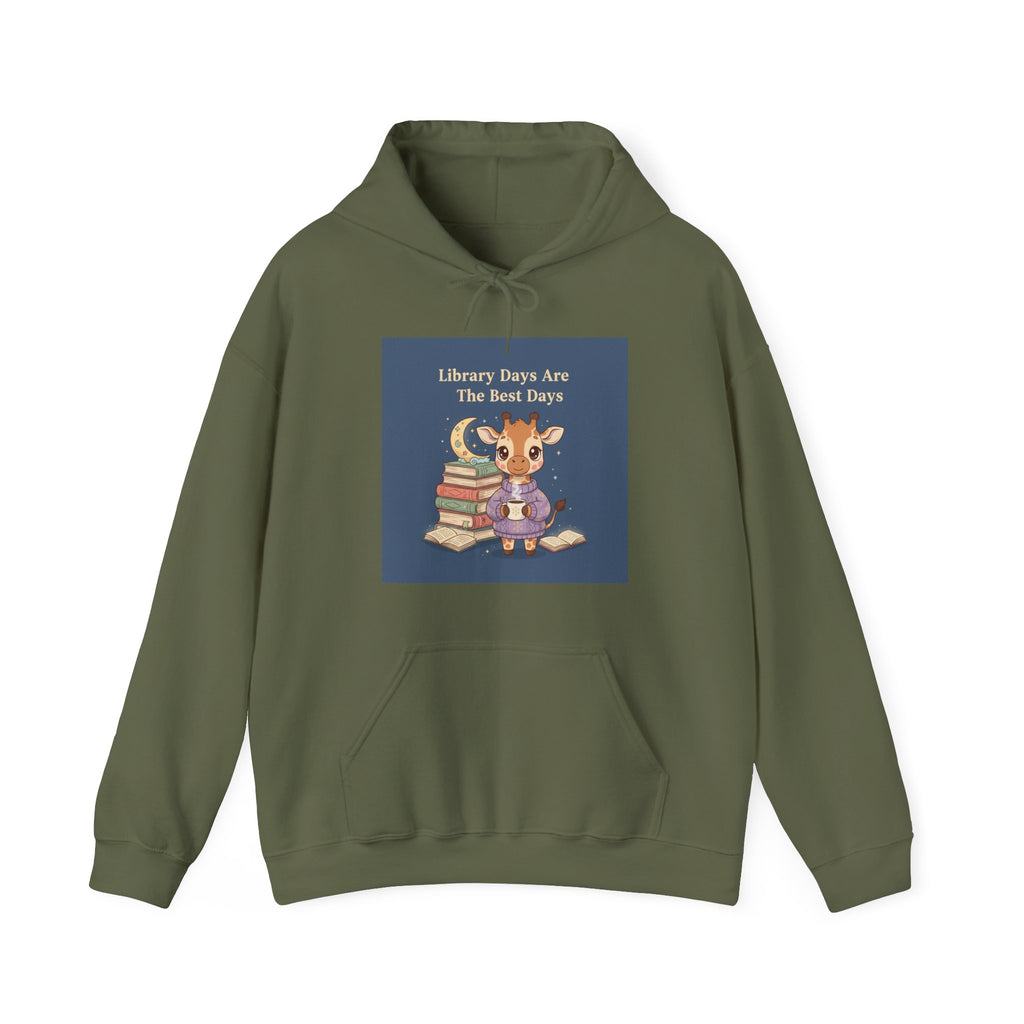 library days are the best days Hoodie