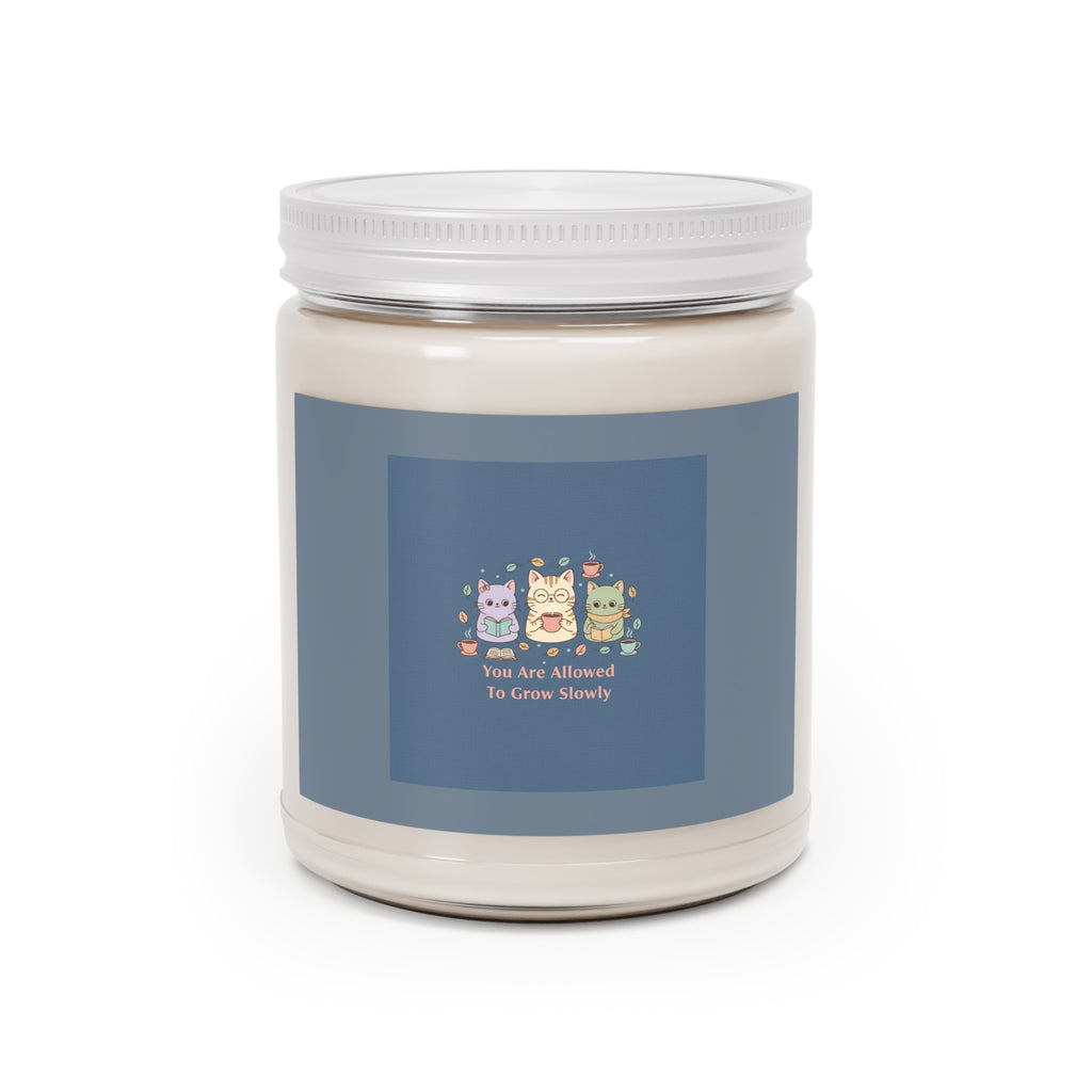Cats With Glasses Scented Candle – You Are Allowed to Grow Slowly