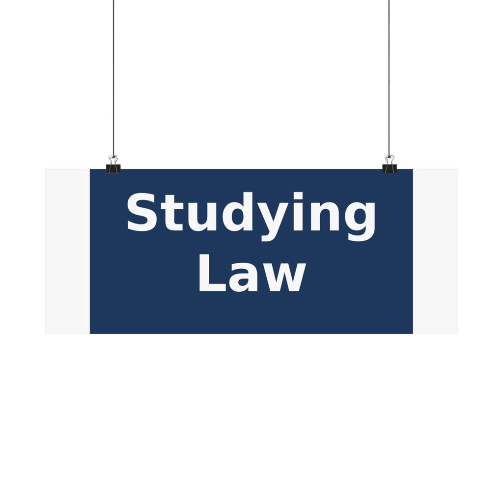 Studying Law - KayKay Poster