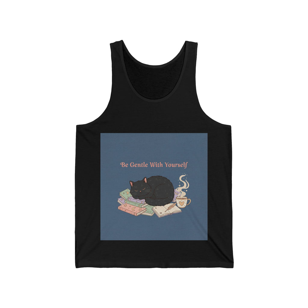 Black Cat Tank Top – Be Gentle With Yourself