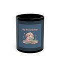 Rabbit Black Mug 11oz – Big Brain Energy
