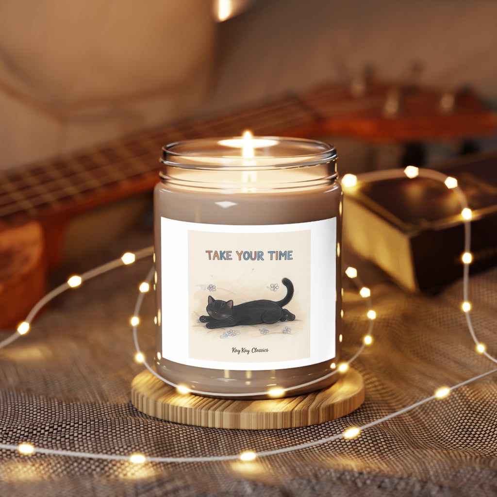 TAKE YOUR TIME Cat Scented Candle