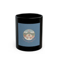Bloom At Your Own Pace Birds Black Mug 11oz