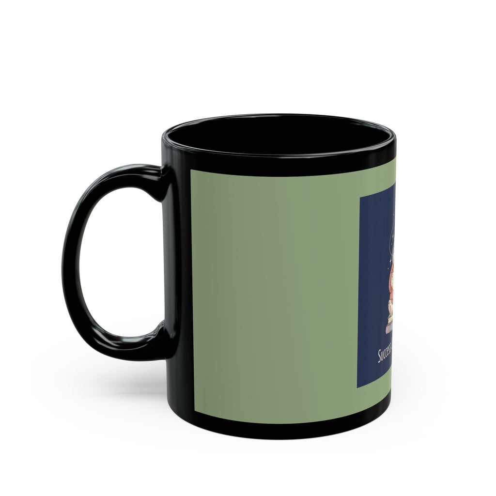 Rabbit Black Mug 11oz – Success Looks Good on You