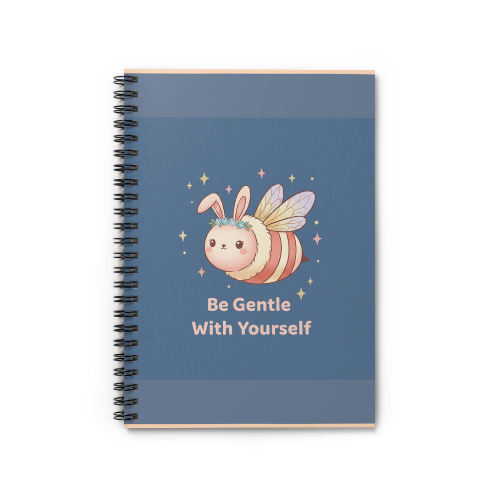 Honeybee Spiral Notebook – Be Gentle With Yourself