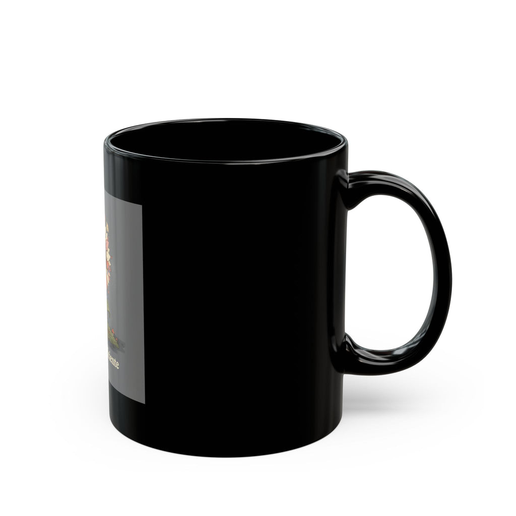 Tú Eres Suficiente Black Mug 11oz