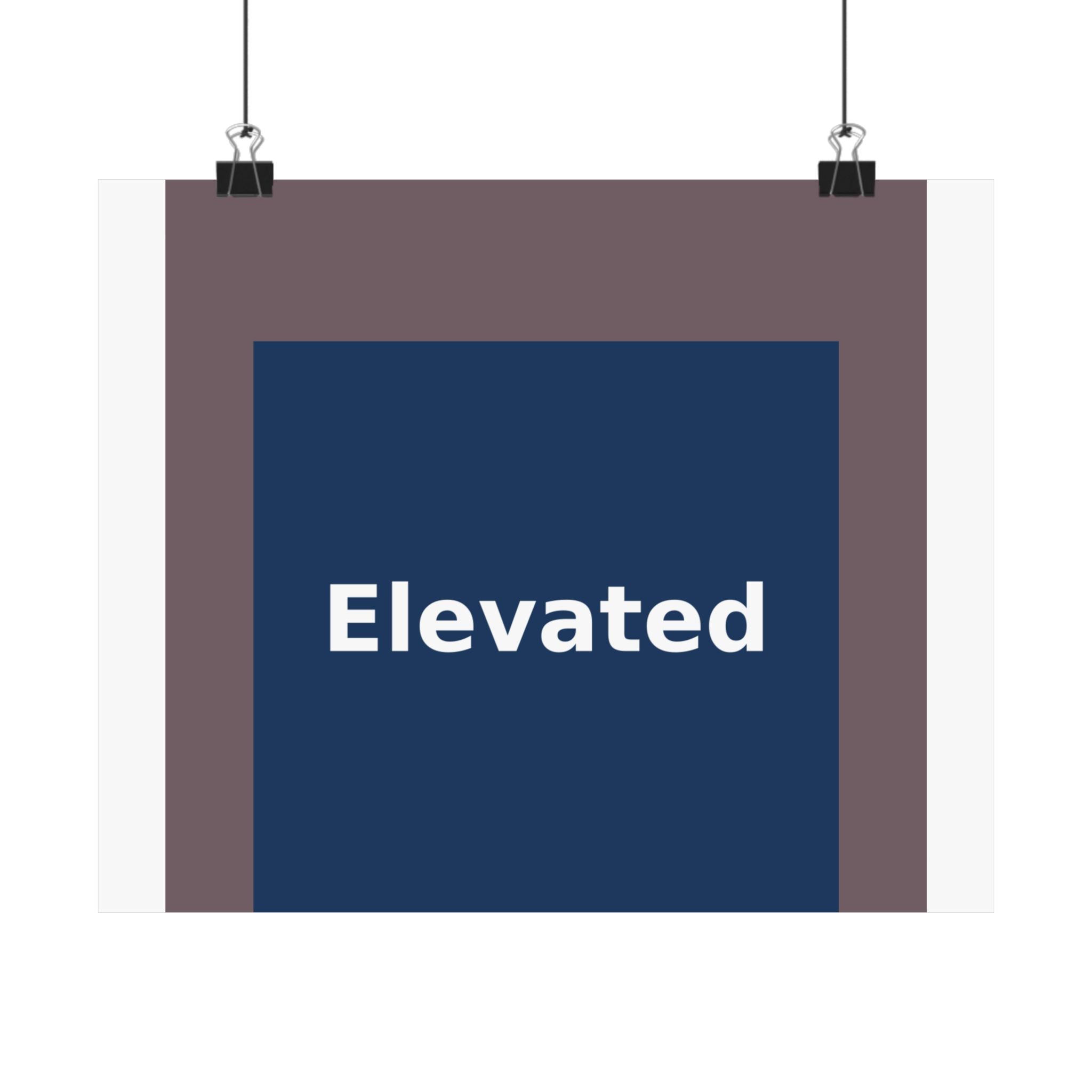 Elevated - KayKay Poster