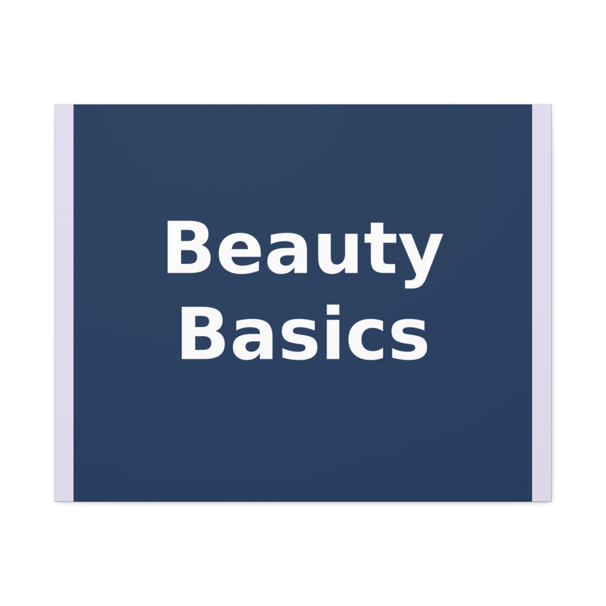 "Beauty Basics" Black Cat Canvas | College Girl Gift | Fashion | KayKay Classics