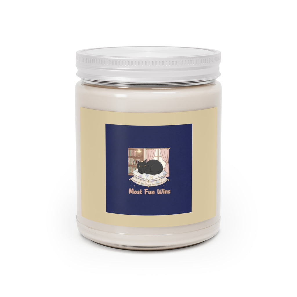 Black Cat Scented Candle – Most Fun Wins