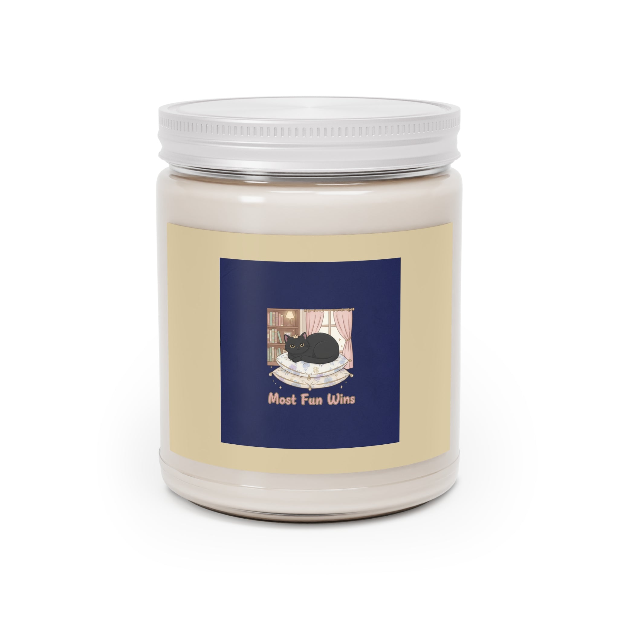 Black Cat Scented Candle – Most Fun Wins