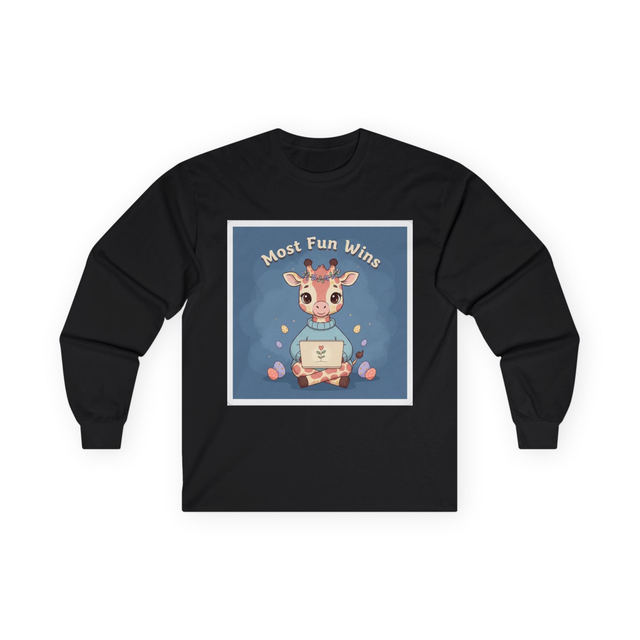 Giraffe Long Sleeve Tee – Most Fun Wins