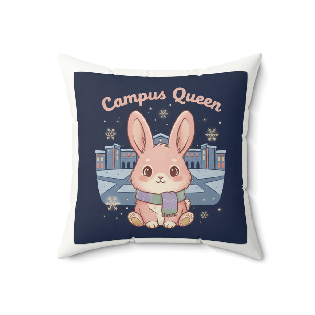 Rabbit Square Pillow – Campus Queen