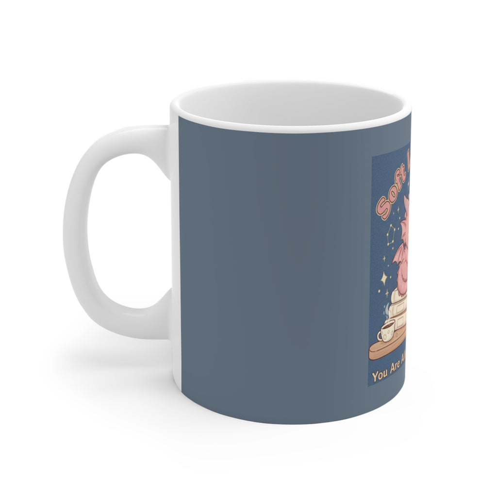 Dragon Mug 11oz – Soft Life Scholar You Are Allowed to Gro