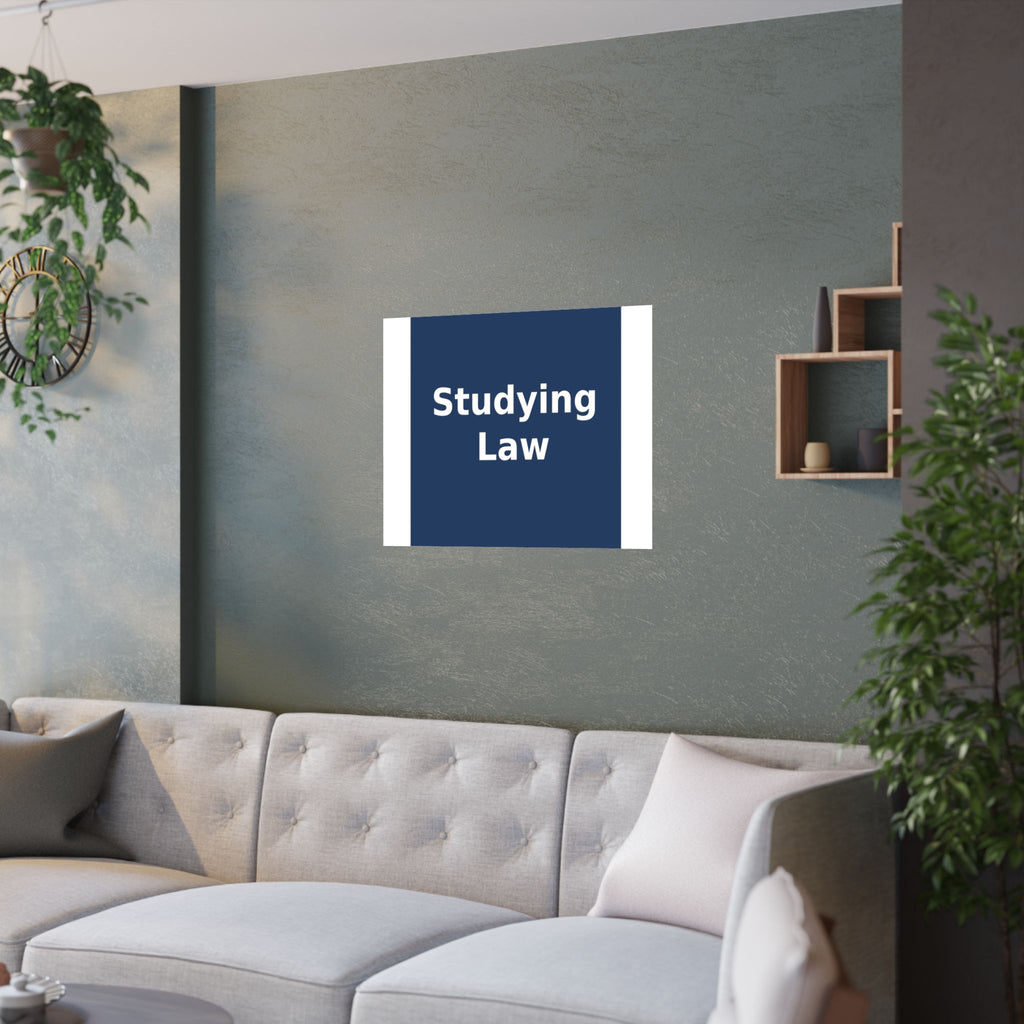 Studying Law - KayKay Poster