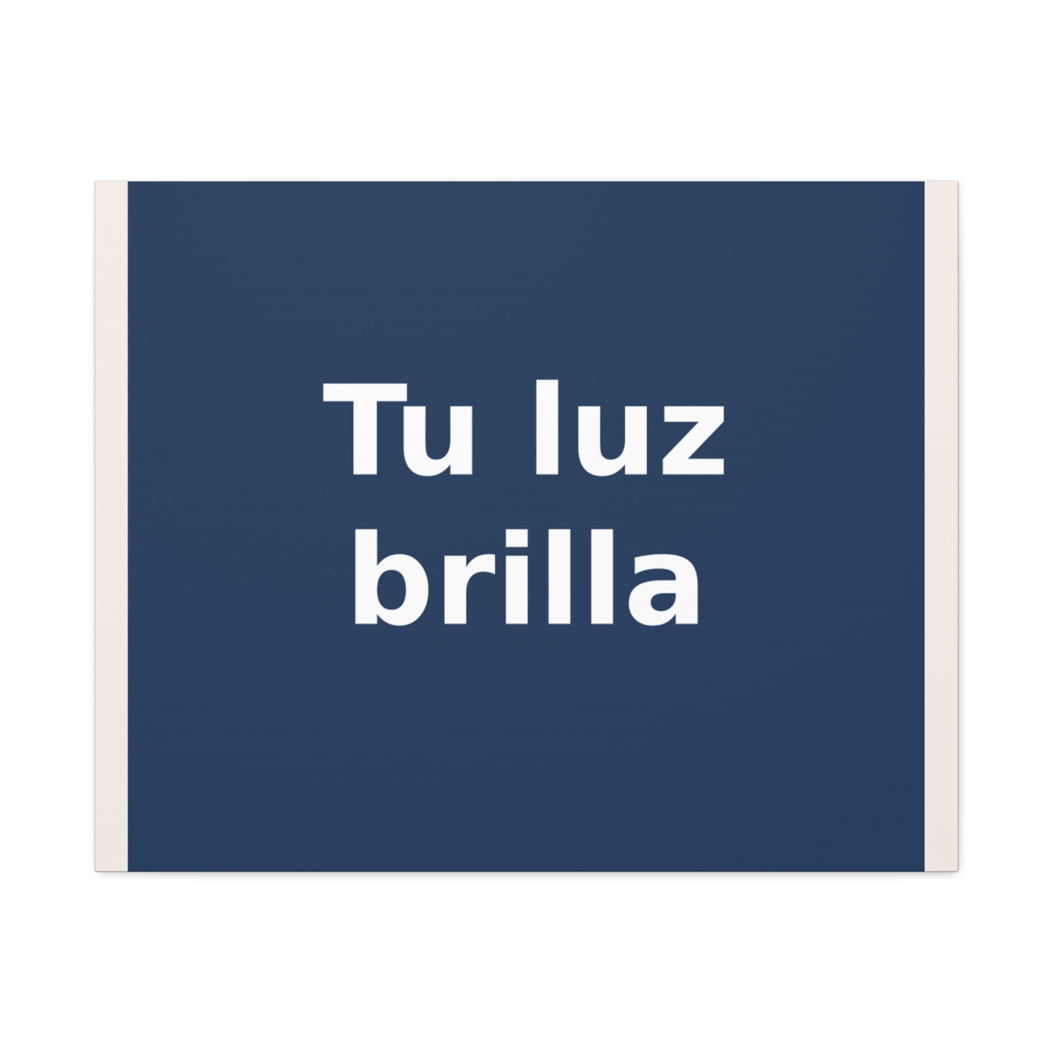 "Tu luz brilla" Black Cat Canvas | College Girl Gift | Fashion | KayKay Classics