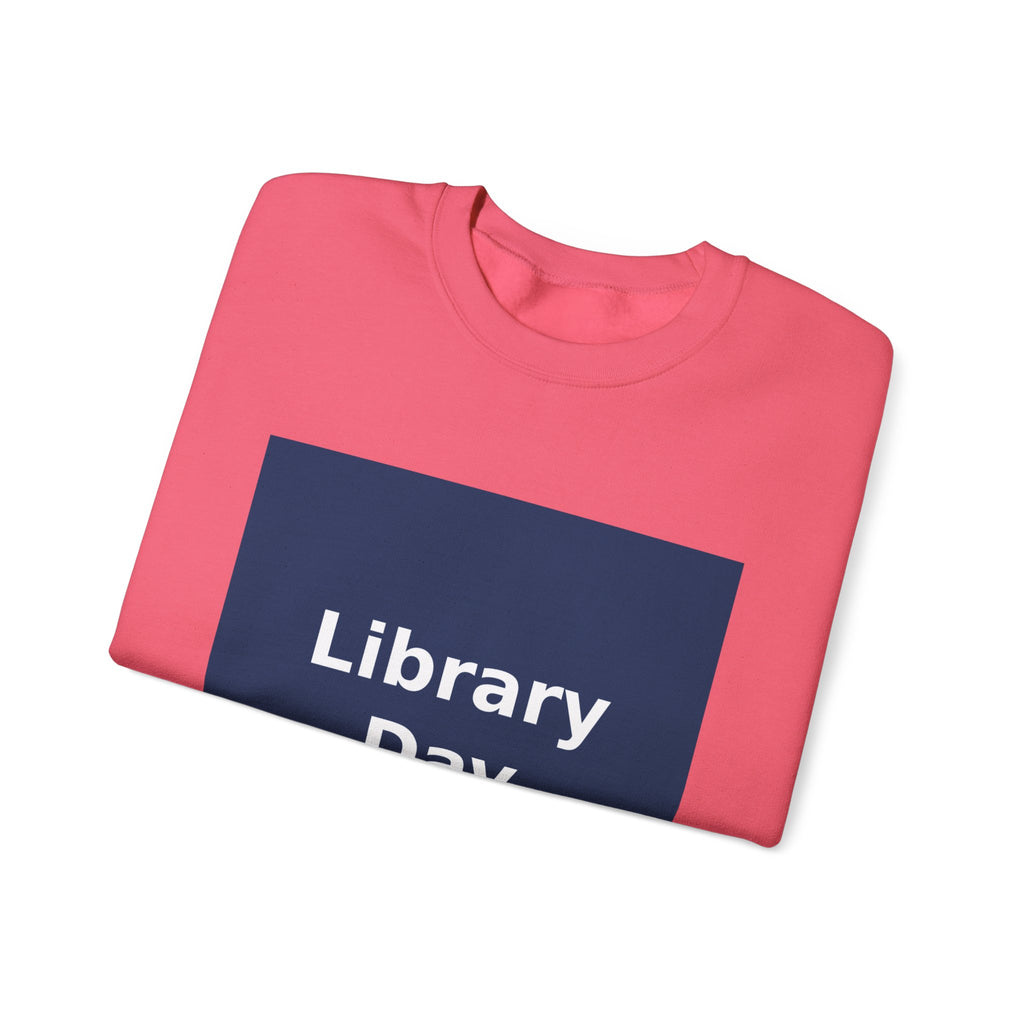 "Library Day" Black Cat Crewneck | College Girl Gift | Fashion | KayKay Classics