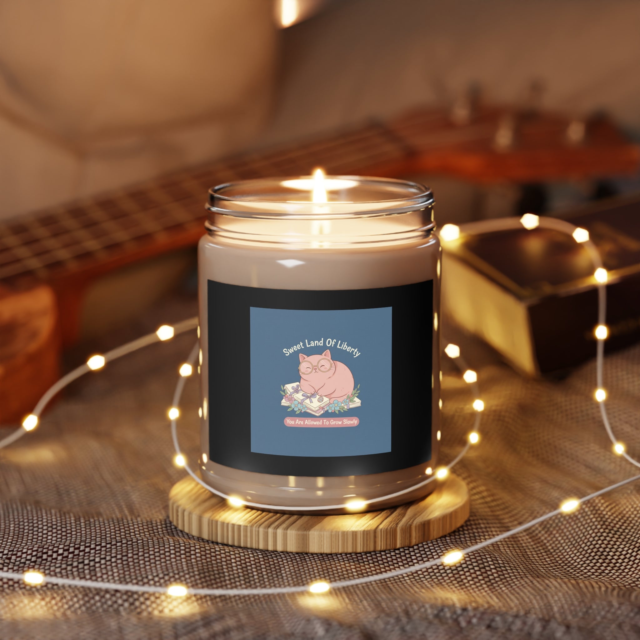 Cat Scented Candle – Sweet Land of Liberty