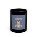Bunny Black Mug 11oz – Success Looks Good on You